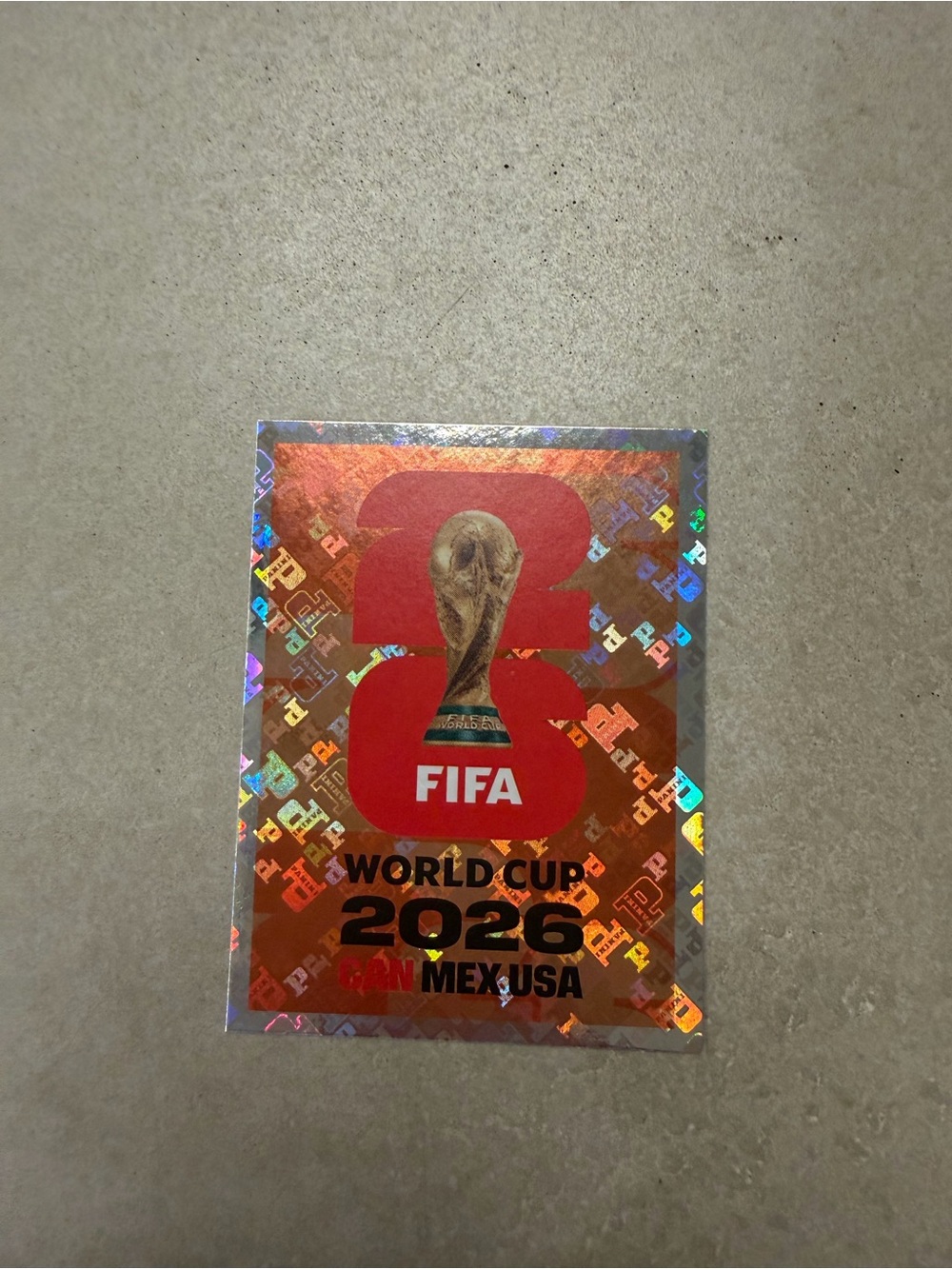 Panini FIFA World Cup 2026 Holographic #6 Sticker